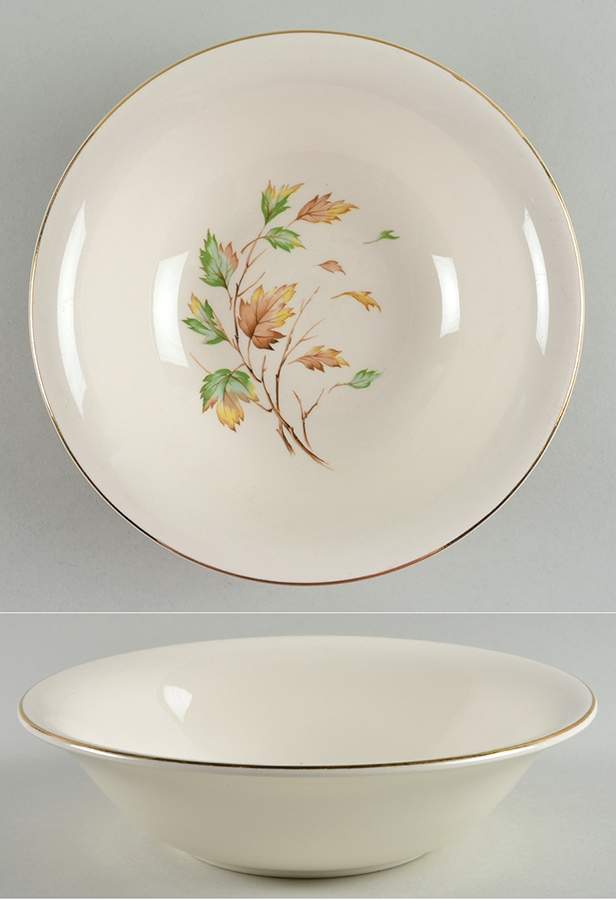 Breeze 8" Round Vegetable Bowl by French Saxon-1
