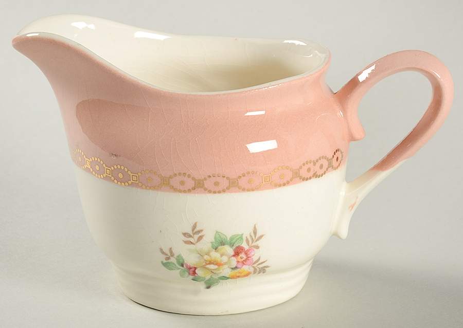 Dusty Rose Creamer by French Saxon-1