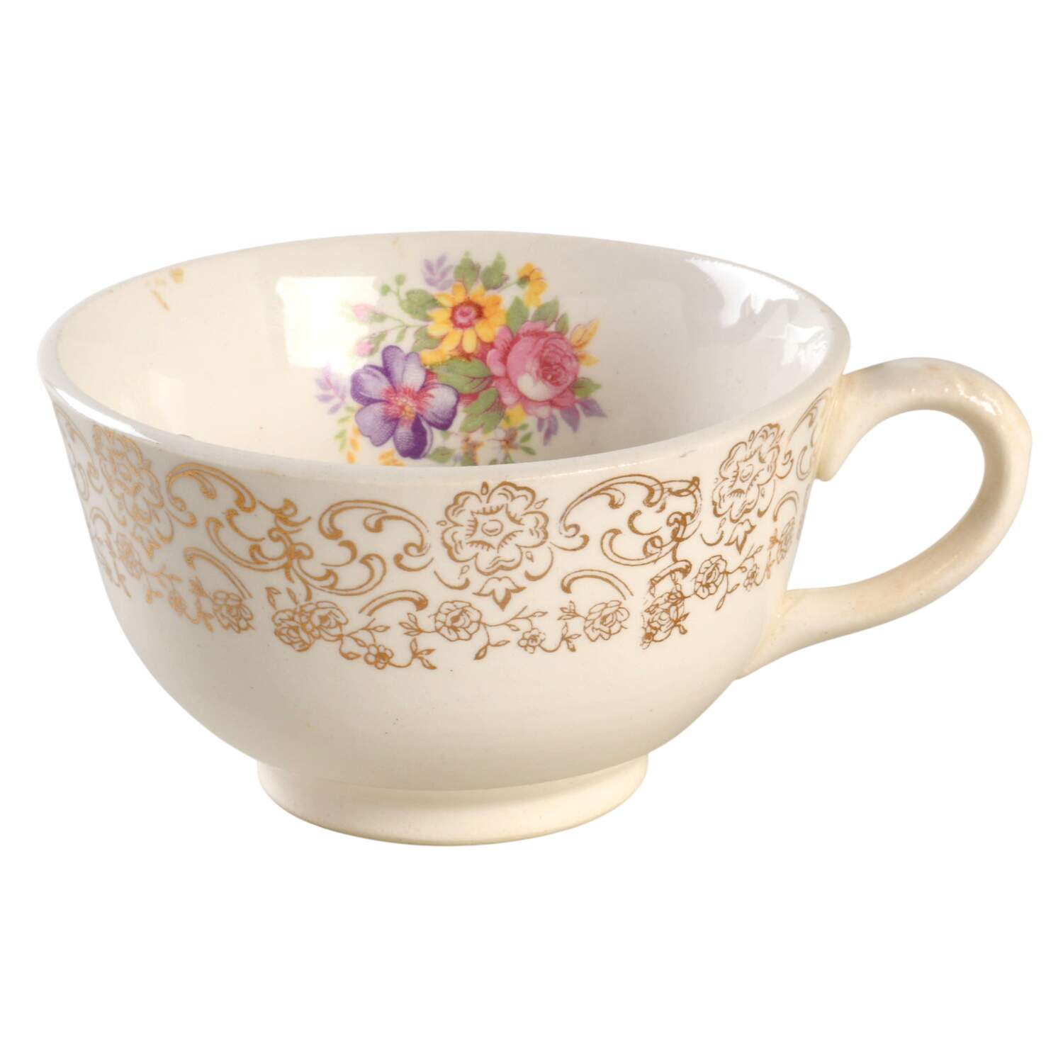 Gold Lace Footed Cup by French Saxon-1