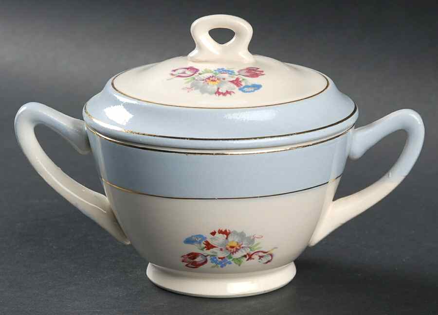 FSX17 Sugar Bowl & Lid by French Saxon-1