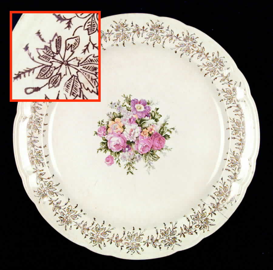 FSX18 Dinner Plate by French Saxon-1