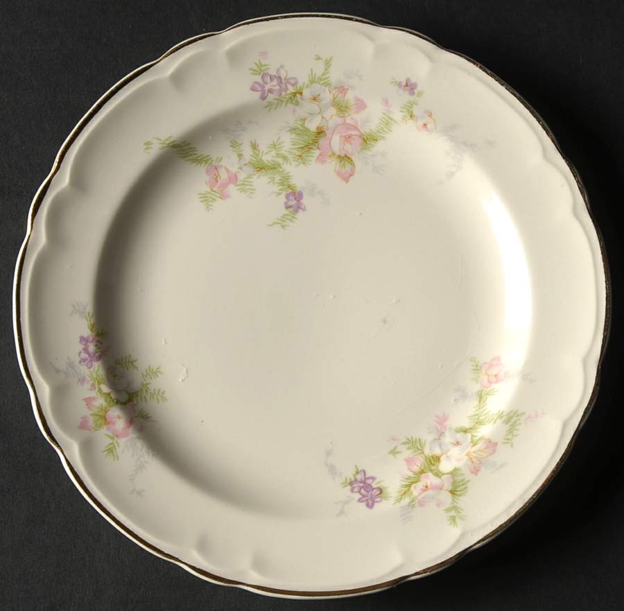 FSX2 Bread & Butter Plate by French Saxon-1