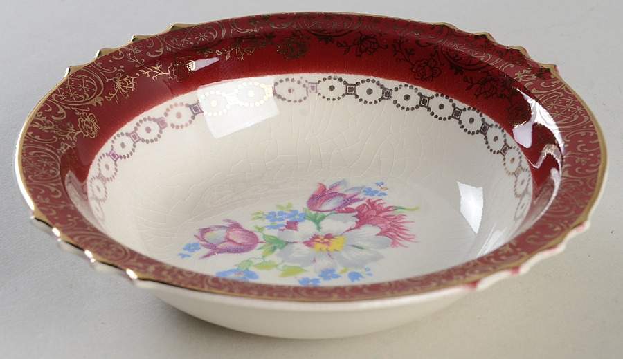 FSX5 Rim Fruit/Dessert (Sauce) Bowl by French Saxon-1