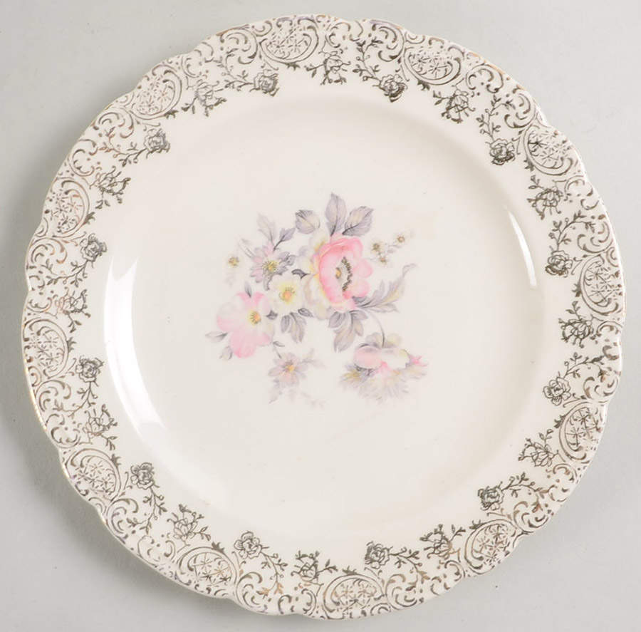 FSX191 Bread & Butter Plate by French Saxon-1