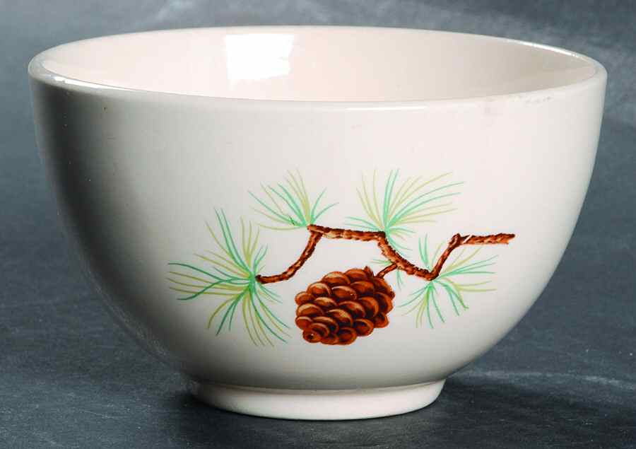 Pine Cone Rice Bowl by French Saxon-1