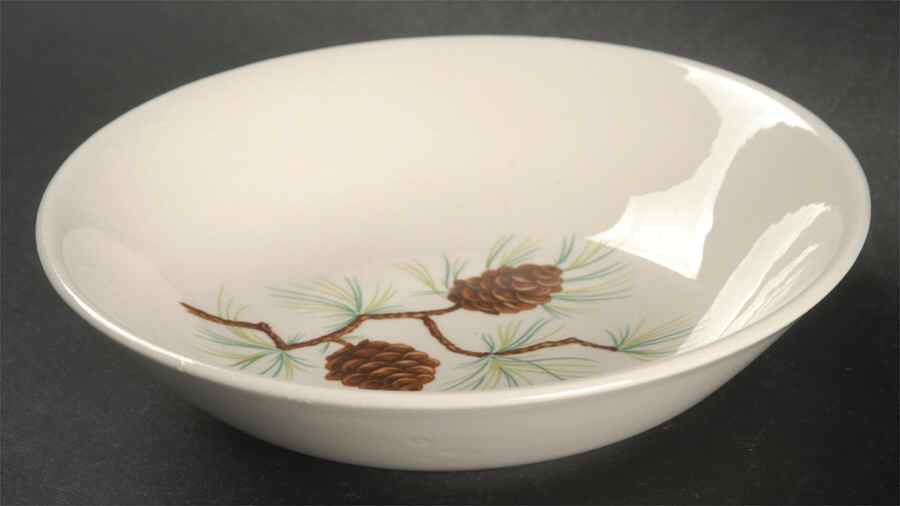Pine Cone Fruit/Dessert (Sauce) Bowl by French Saxon-1