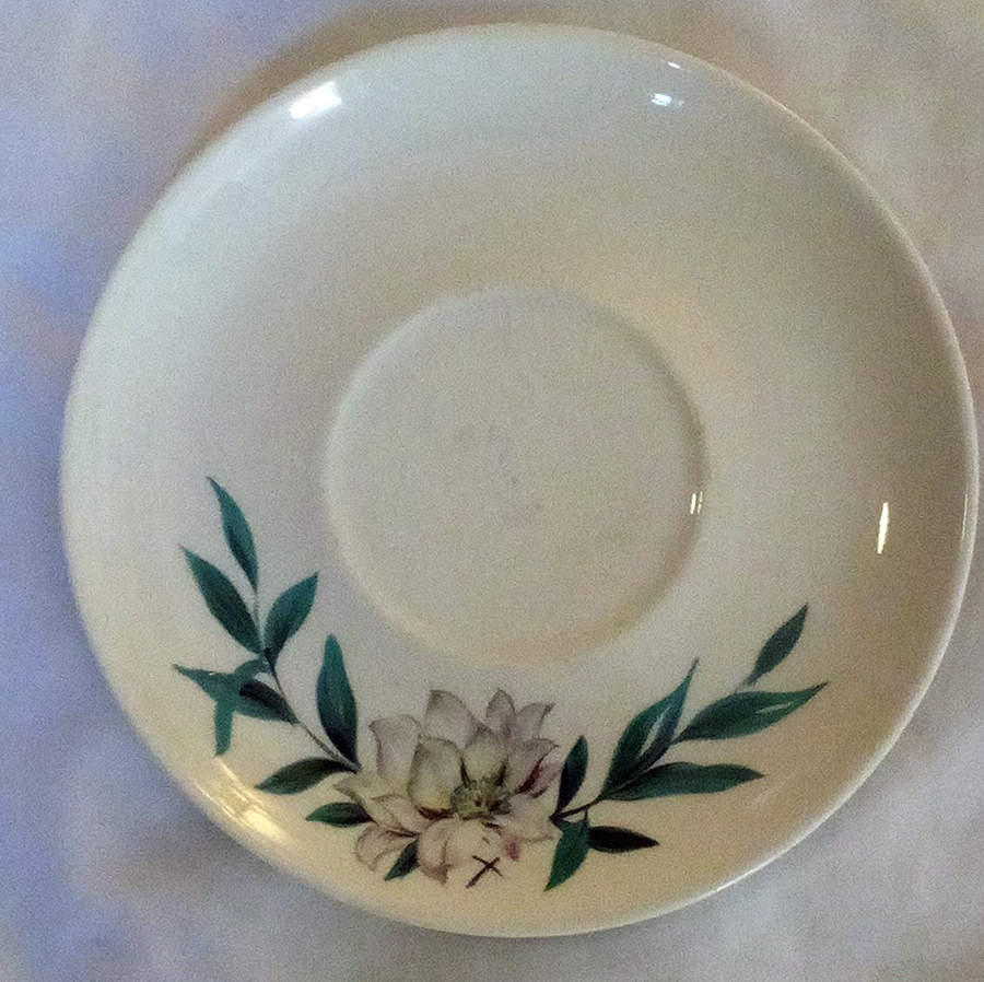 Pond Lily Saucer by French Saxon-1