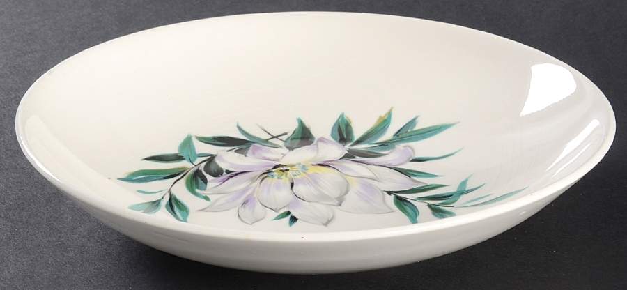 Pond Lily Coupe Soup Bowl by French Saxon-1