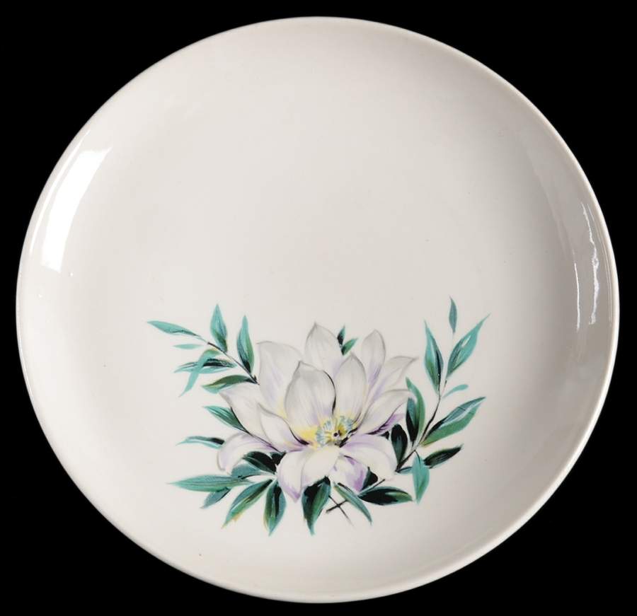 Pond Lily Bread & Butter Plate by French Saxon-1
