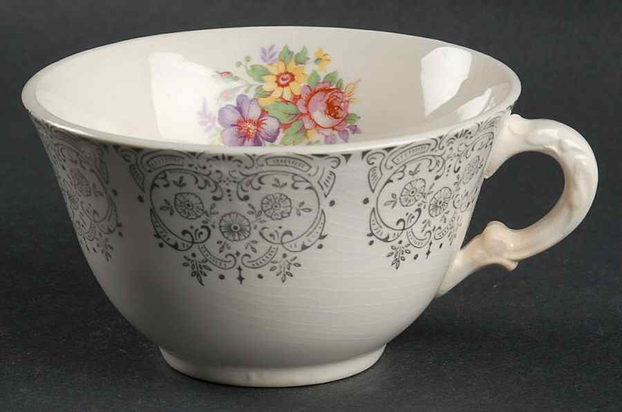 Silver Symphony Flat Cup by French Saxon-1