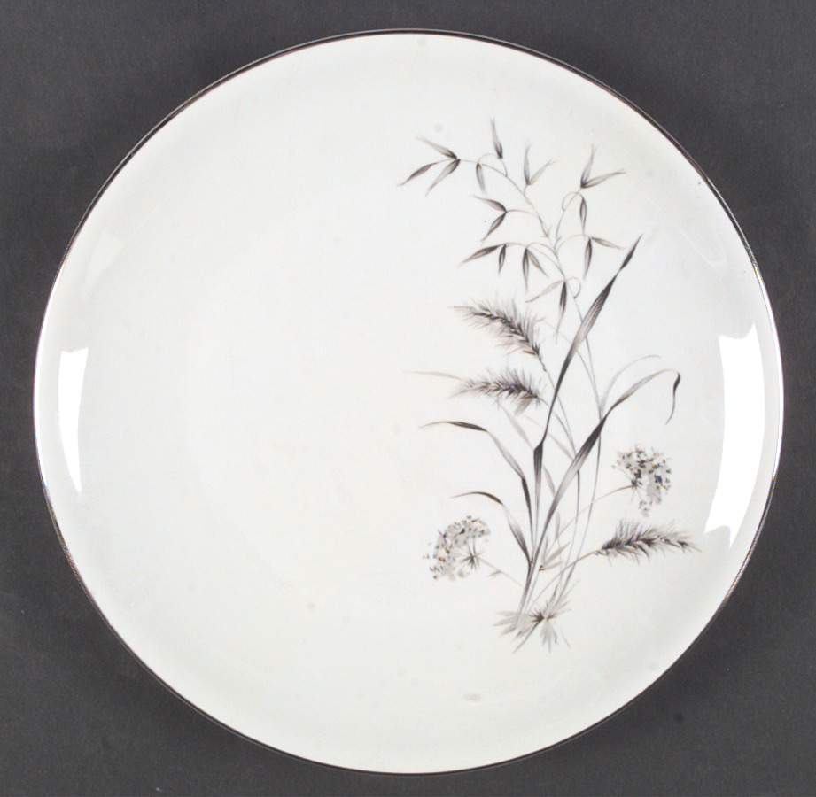 Silver Harvest Dinner Plate by Fitzgerald & Allison-1