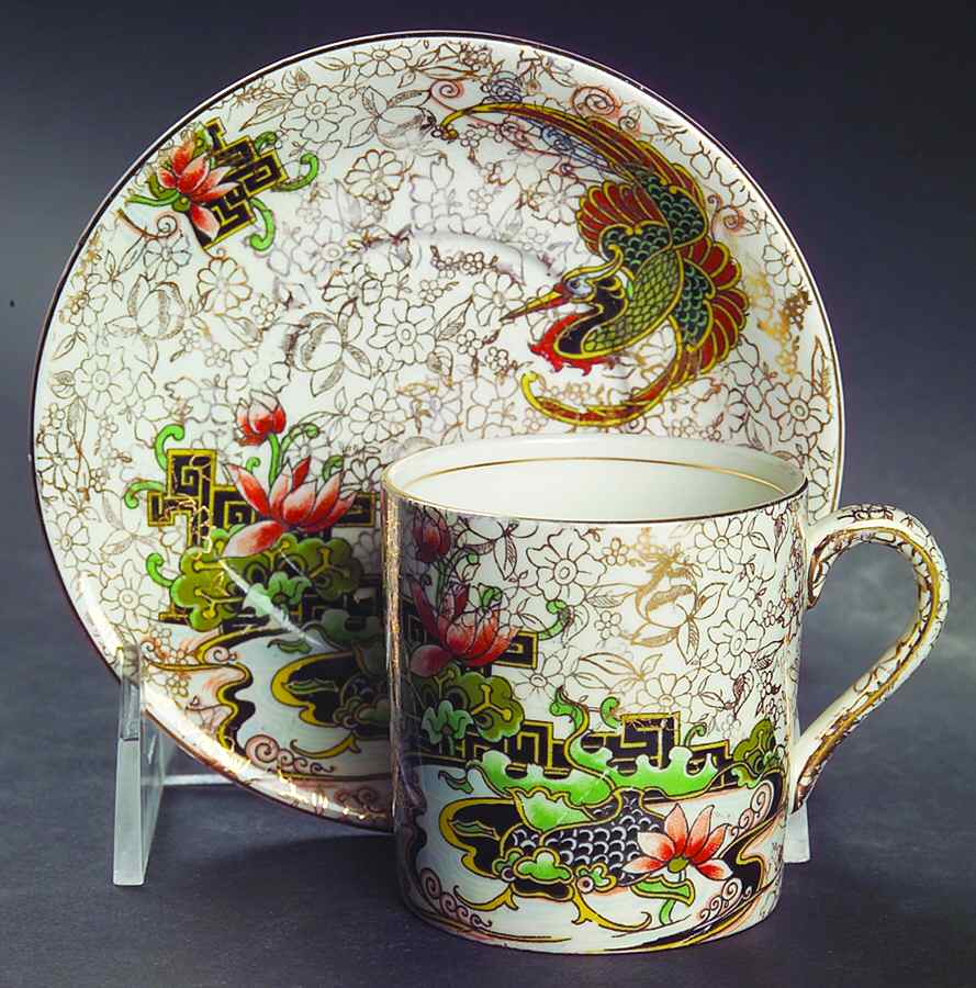 FTH1 Flat Demitasse Cup & Saucer Set by Thomas Forester & Sons-1