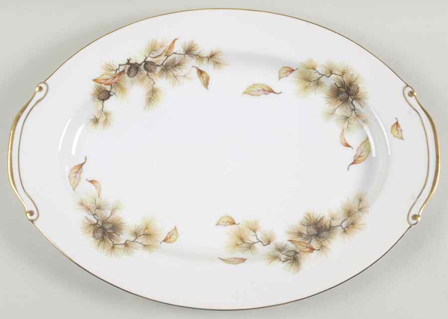 Autumn 16" Oval Serving Platter by Fuji-1