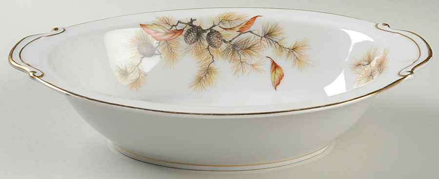Autumn 11" Oval Vegetable Bowl by Fuji-1