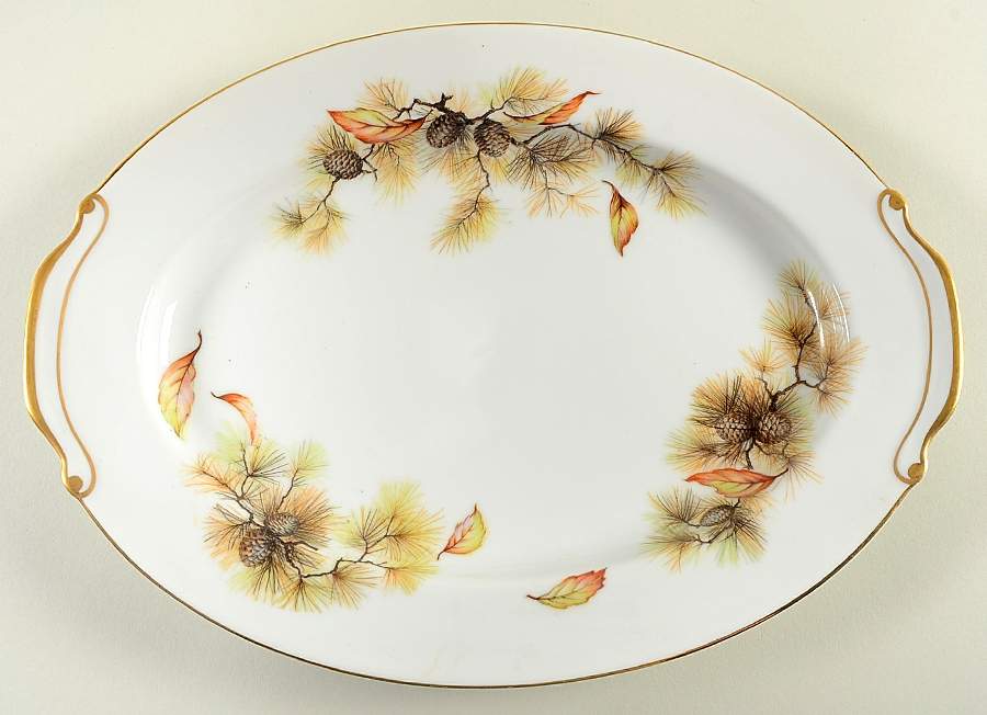 Autumn 12" Oval Serving Platter by Fuji-1