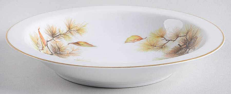 Autumn Rim Soup Bowl by Fuji-1
