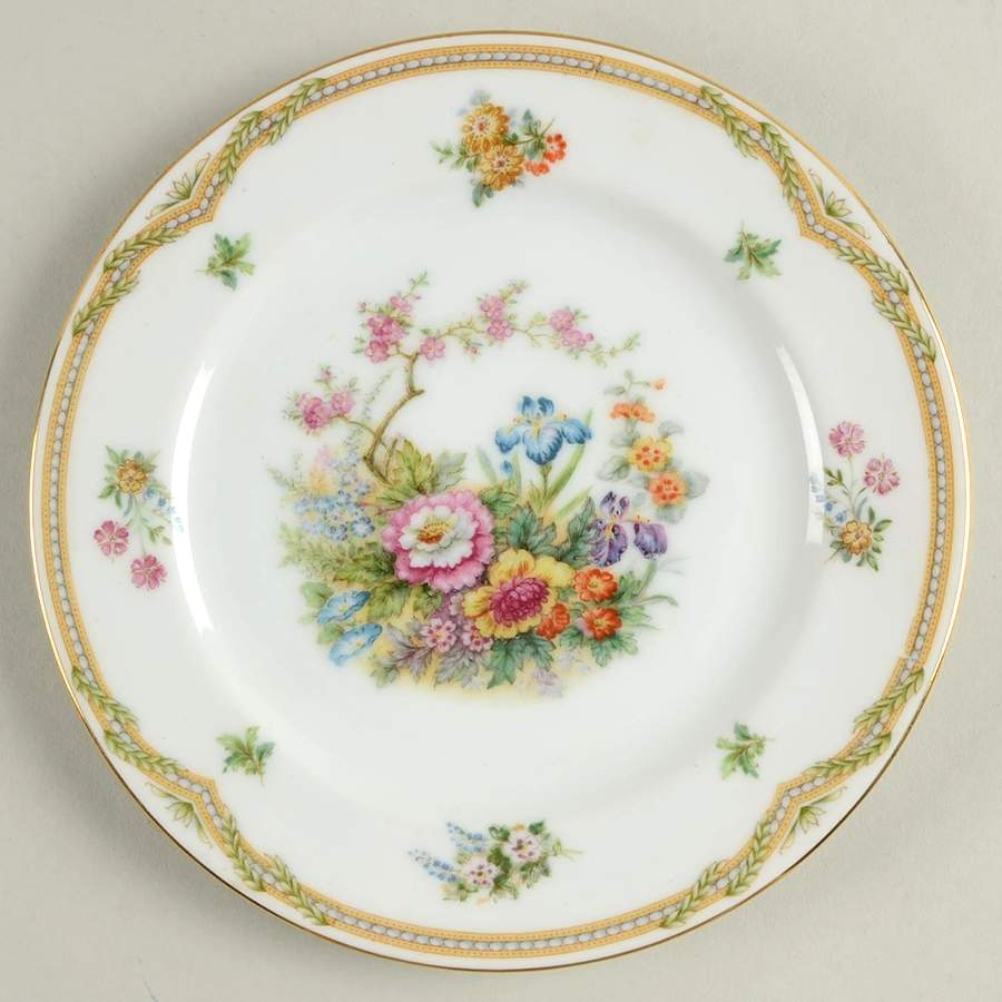 Fleurette Salad Plate by Fuji-1