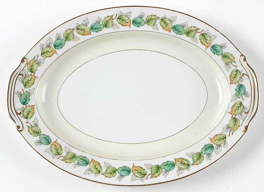 Garland 12" Oval Serving Platter by Fuji-1