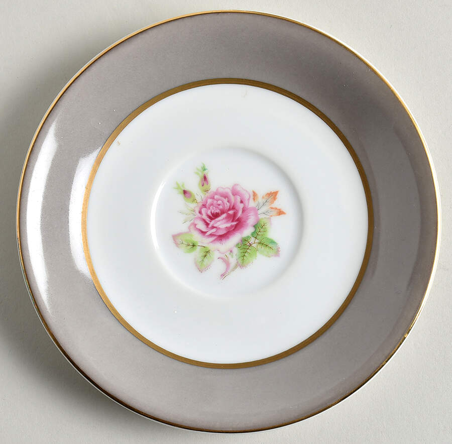 Mayflower Saucer for Footed Cup by Fuji-1