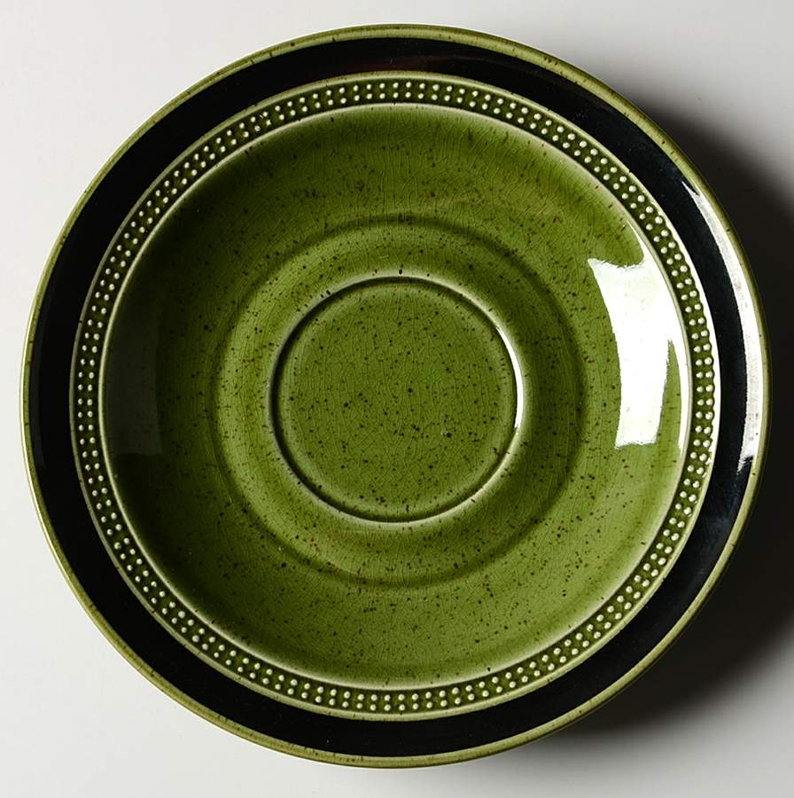 Moss Antiqua Saucer by Fuji-1