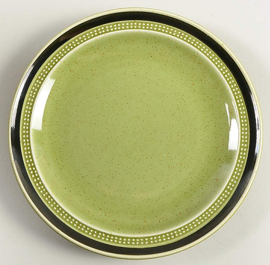 Moss Antiqua Salad Plate by Fuji-1