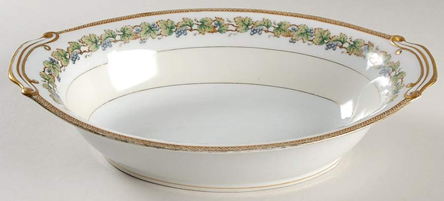 Orchard 11" Oval Vegetable Bowl by Fuji-1