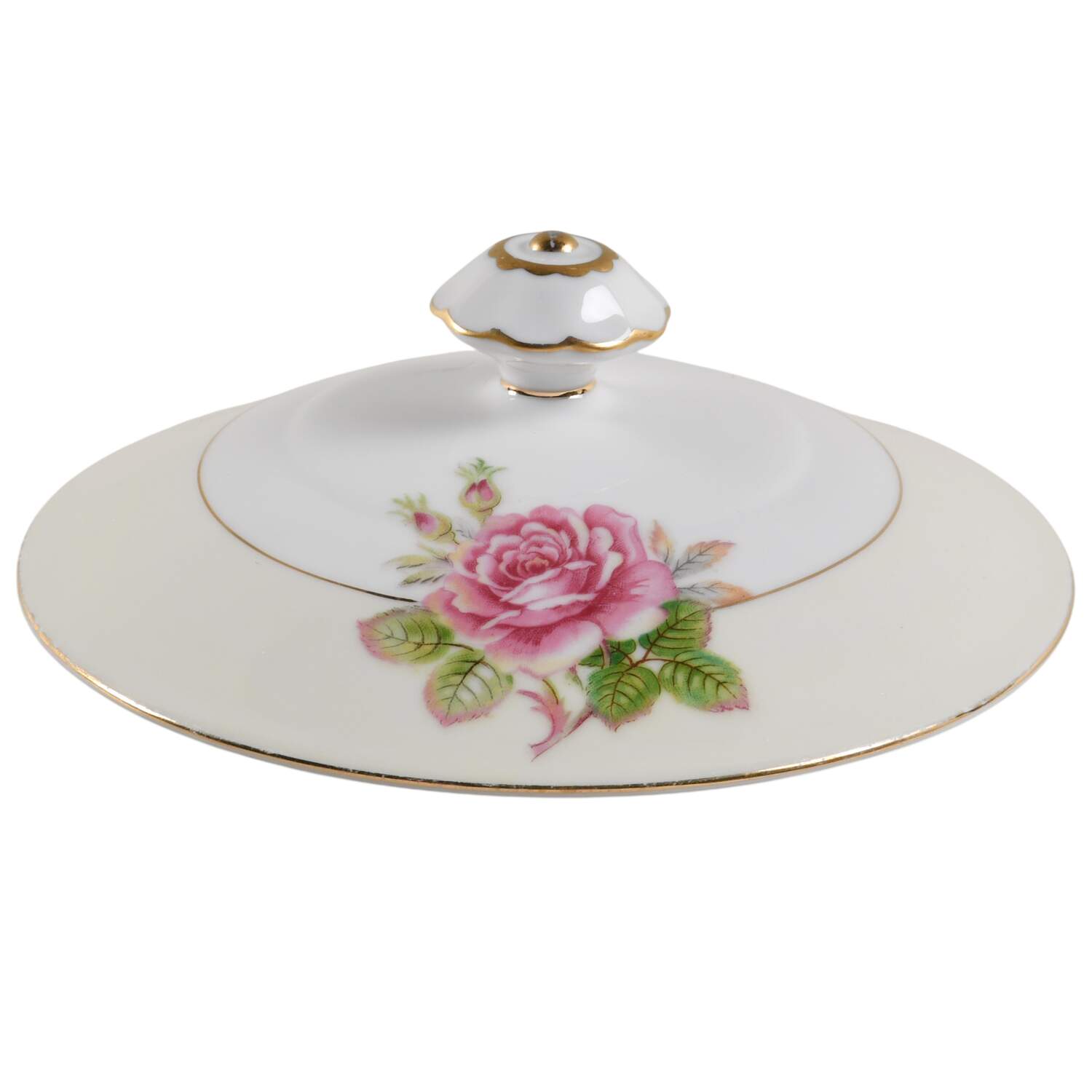Rosette Lid for Round Vegetable by Fuji-1
