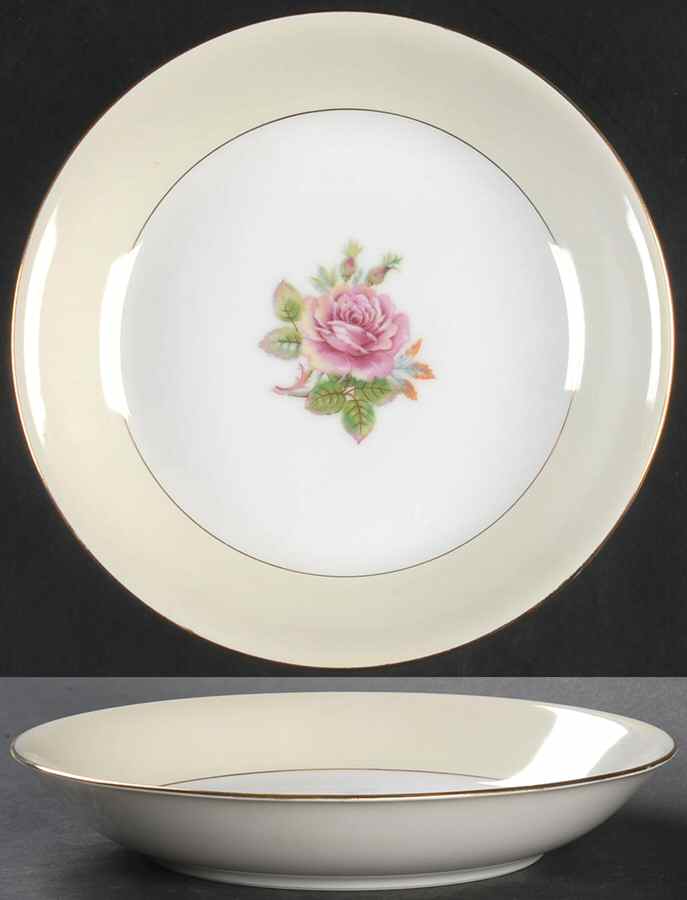 Rosette Coupe Soup Bowl by Fuji-1