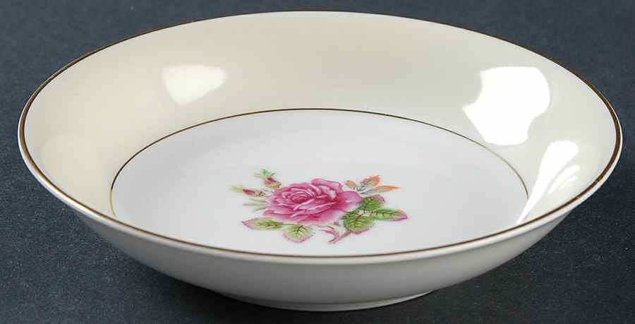 Rosette Fruit/Dessert (Sauce) Bowl by Fuji-1