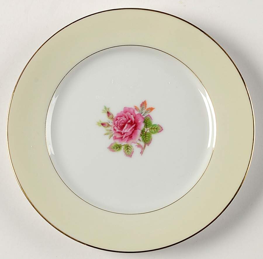 Rosette Bread & Butter Plate by Fuji-1