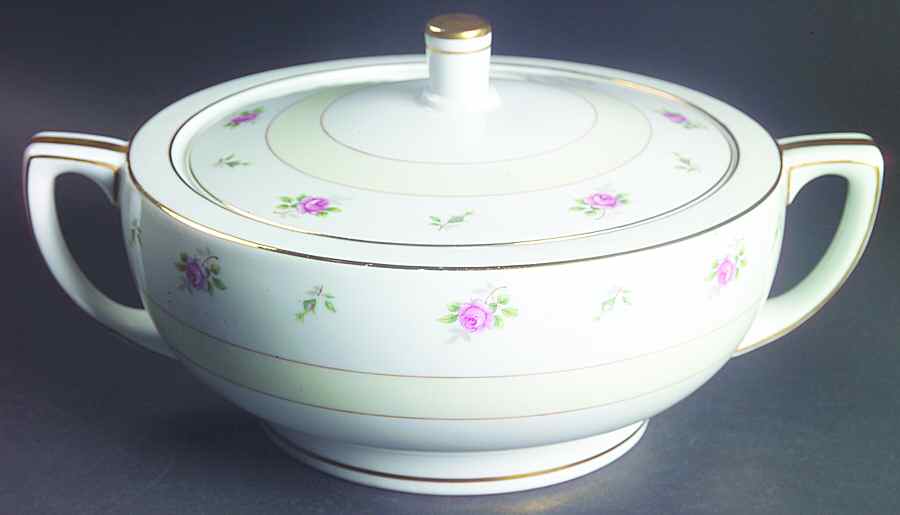 Rosebud Round Covered Vegetable by Fuji-1