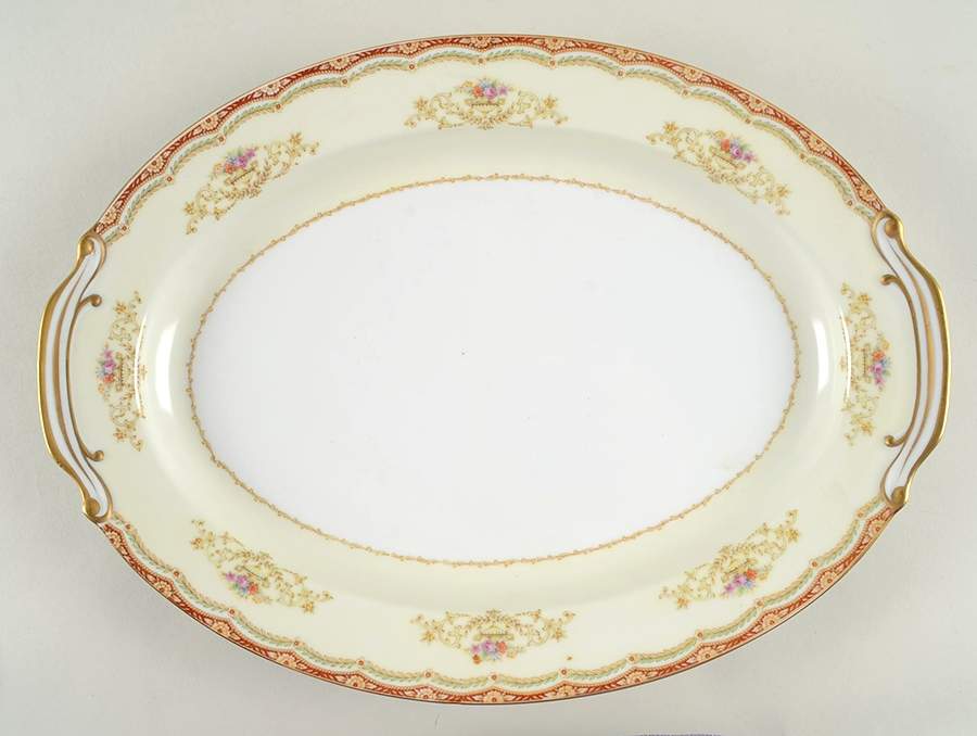 Victoria 16" Oval Serving Platter by Fuji-1