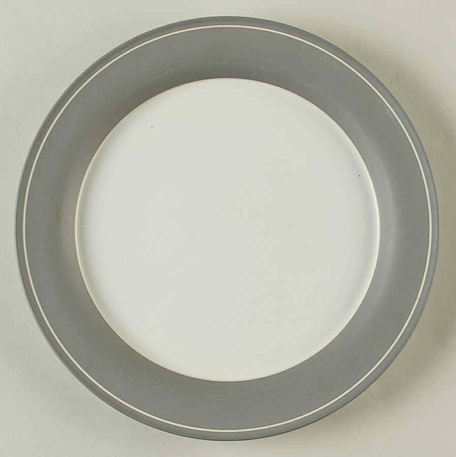 Villa Grande Grey Salad Plate by Fuji-1