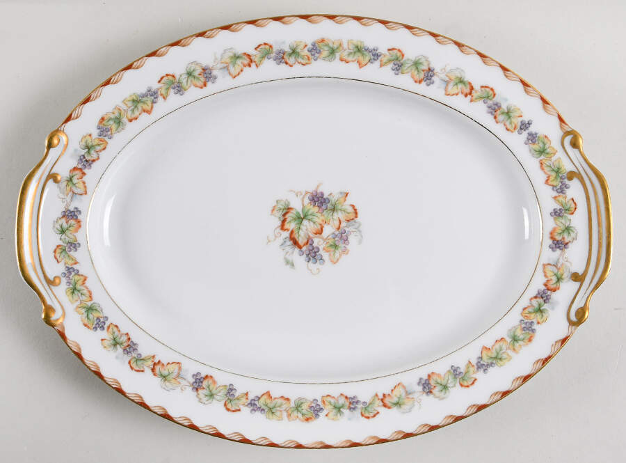 Vineyard 12" Oval Serving Platter by Fuji-1