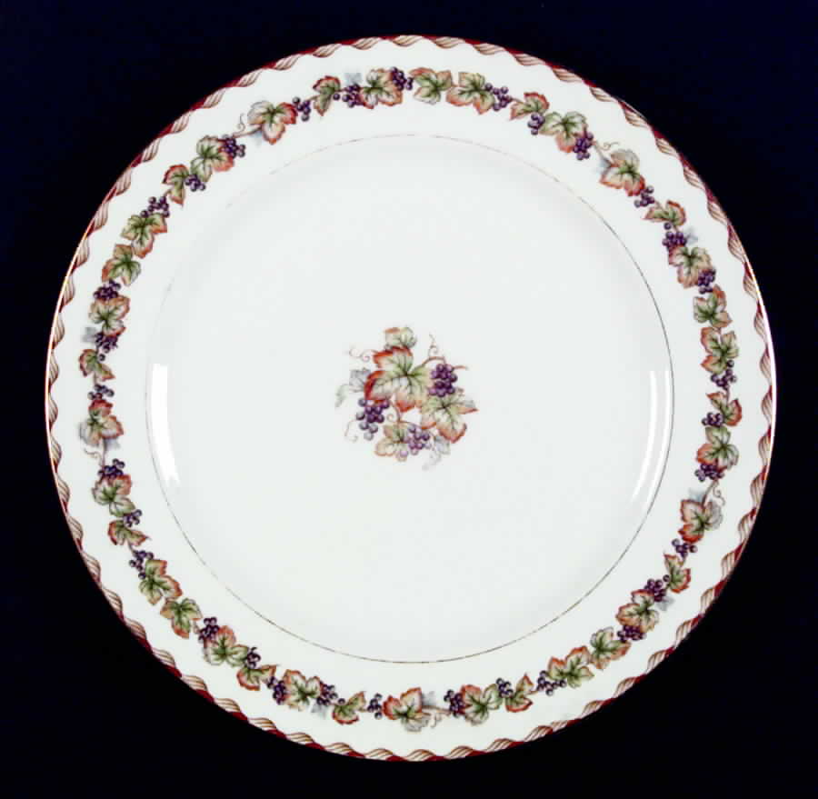 Vineyard Dinner Plate by Fuji-1