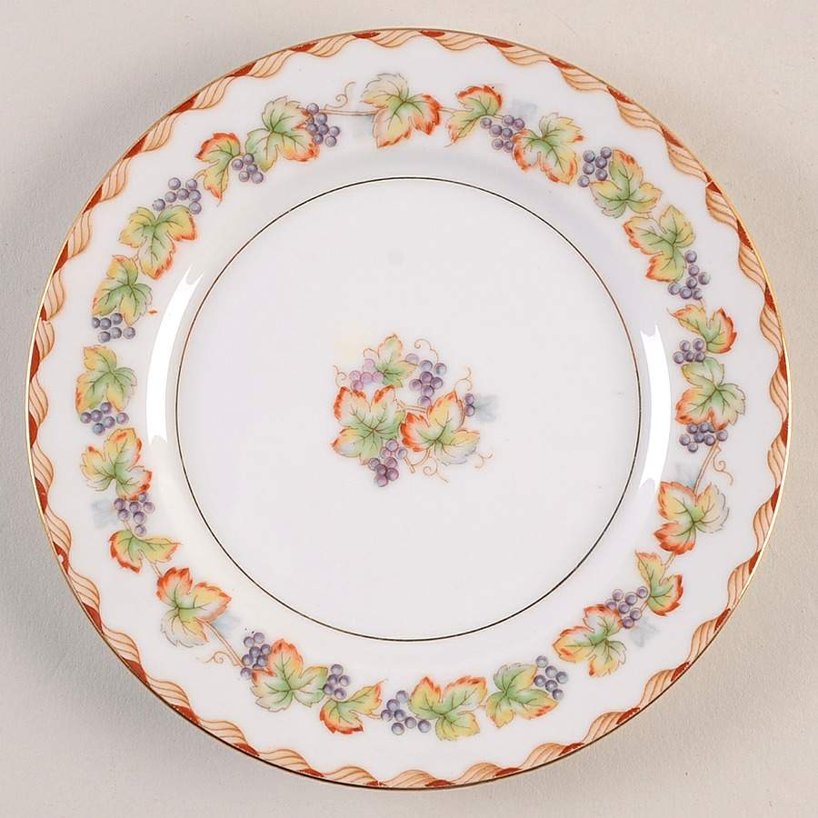 Vineyard Bread & Butter Plate by Fuji-1