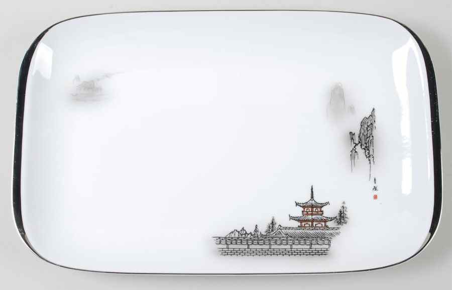 2151 16" Rectangular Serving Platter by Fukagawa-1