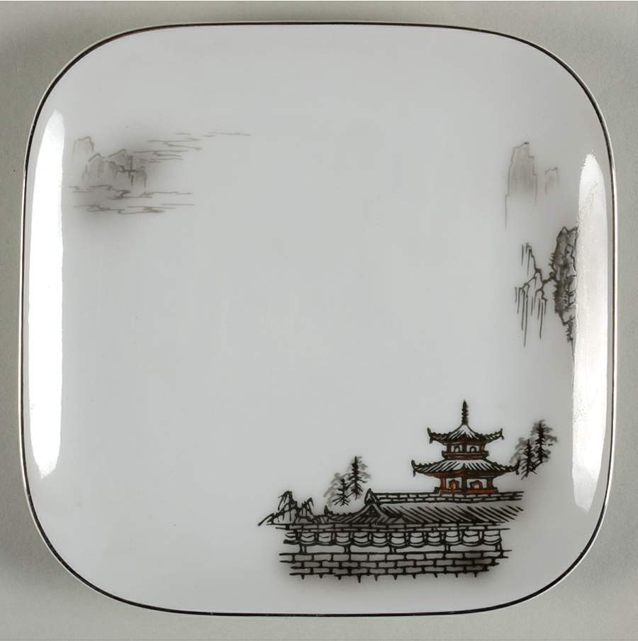 2151 Bread & Butter Plate by Fukagawa-1