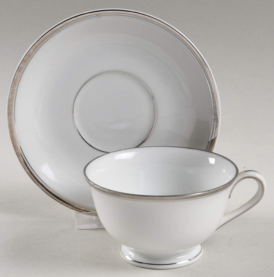 400p Footed Cup & Saucer Set by Fukagawa-1