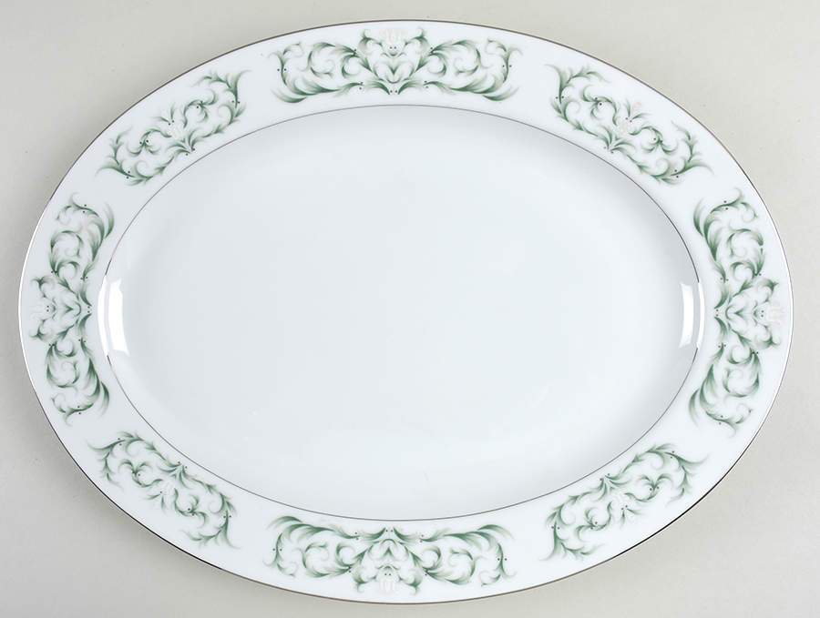 4501 16" Oval Serving Platter by Fukagawa-1
