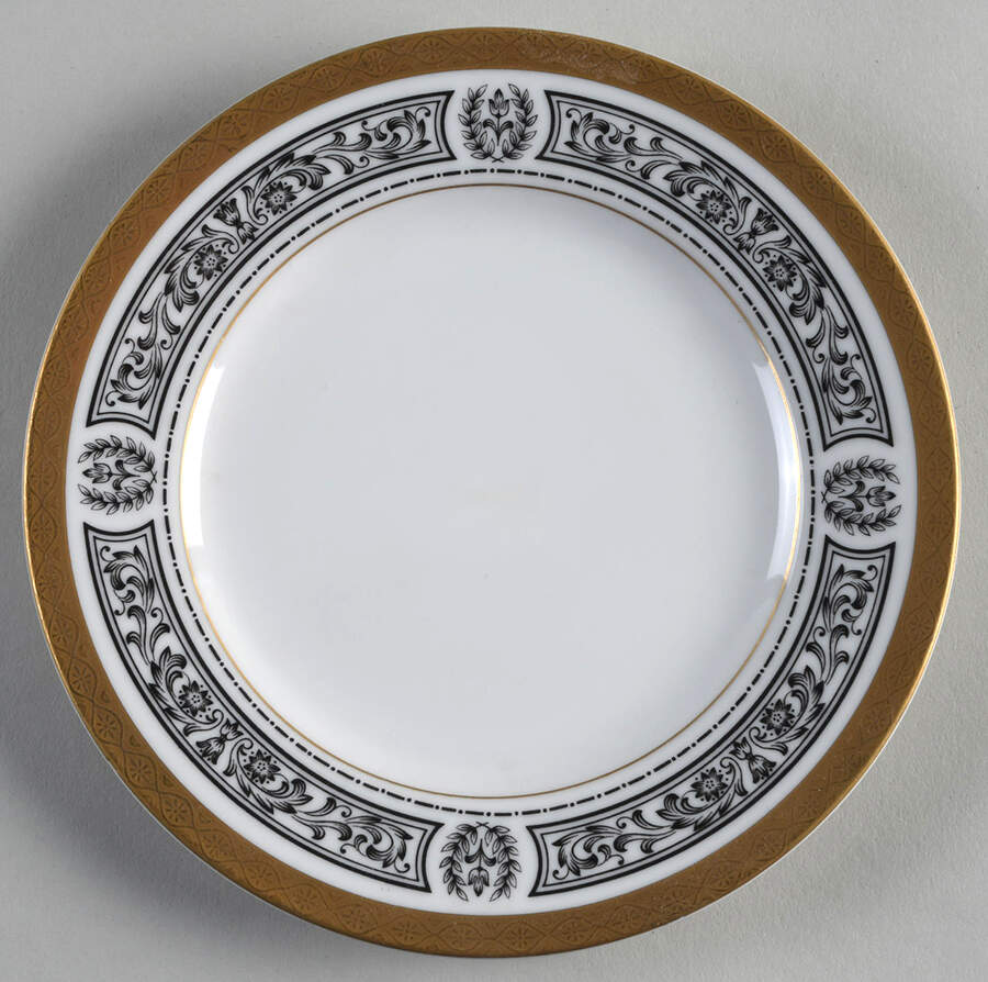 8316 Bread & Butter Plate by Fukagawa-1