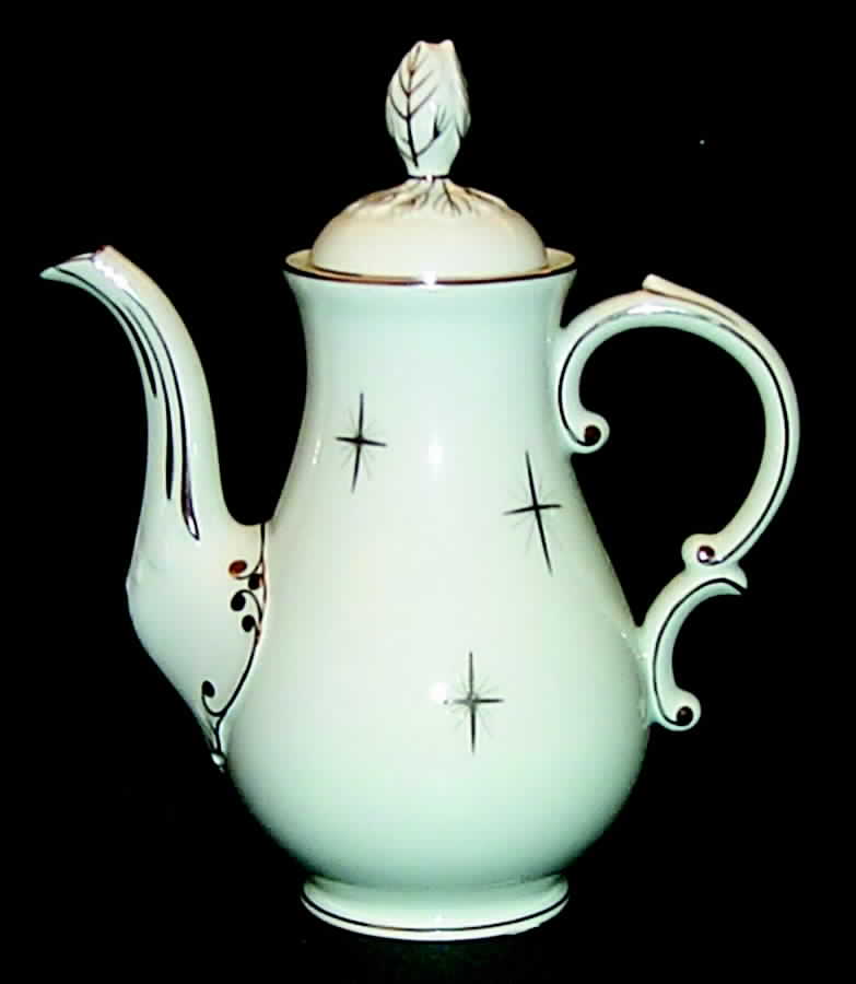 Cross Star Coffee Pot & Lid by Fukagawa-1
