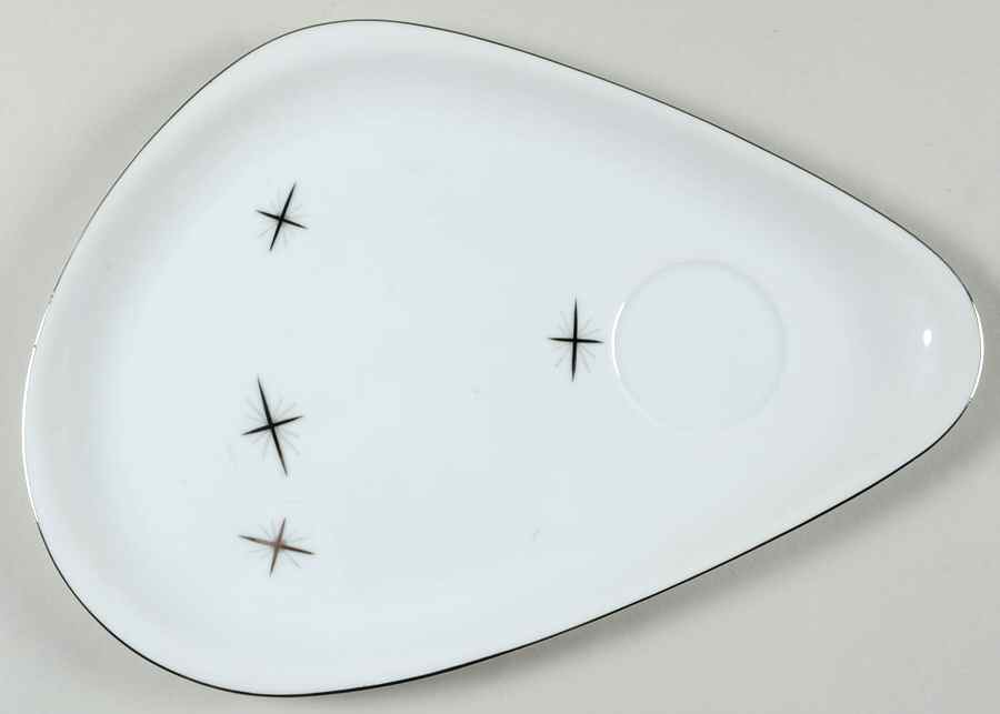 Cross Star Snack Plate by Fukagawa-1
