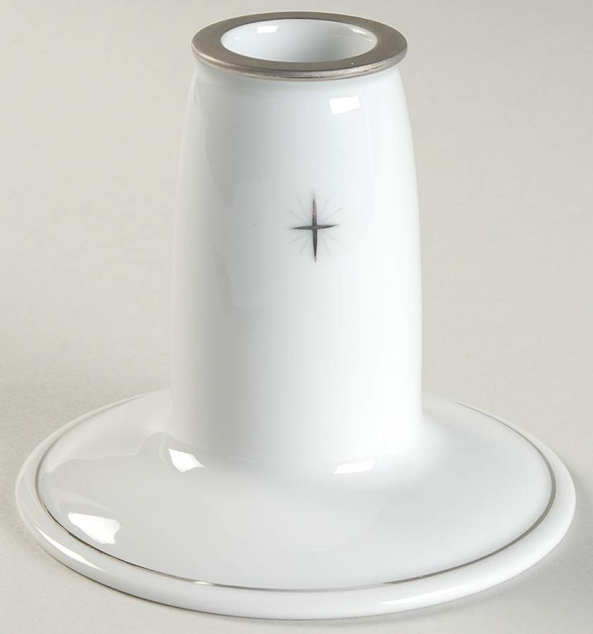 Cross Star 3" Candlesticks by Fukagawa-1