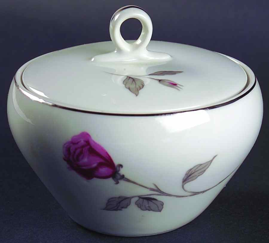 Fraulein Sugar Bowl & Lid by Fukagawa-1