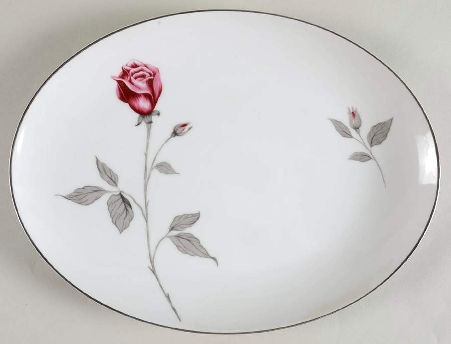 Fraulein 12" Oval Serving Platter by Fukagawa-1