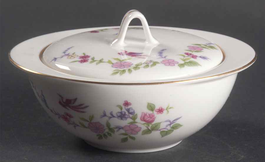 FUK3 Sugar Bowl & Lid by Fukagawa-1