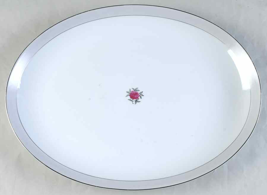 FUK9 16" Oval Serving Platter by Fukagawa-1