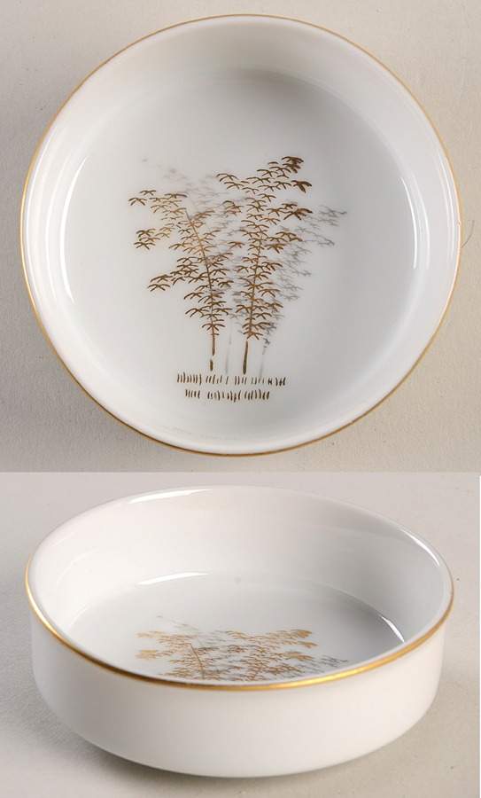 Gold Bamboo Sauce Dip by Fukagawa-1