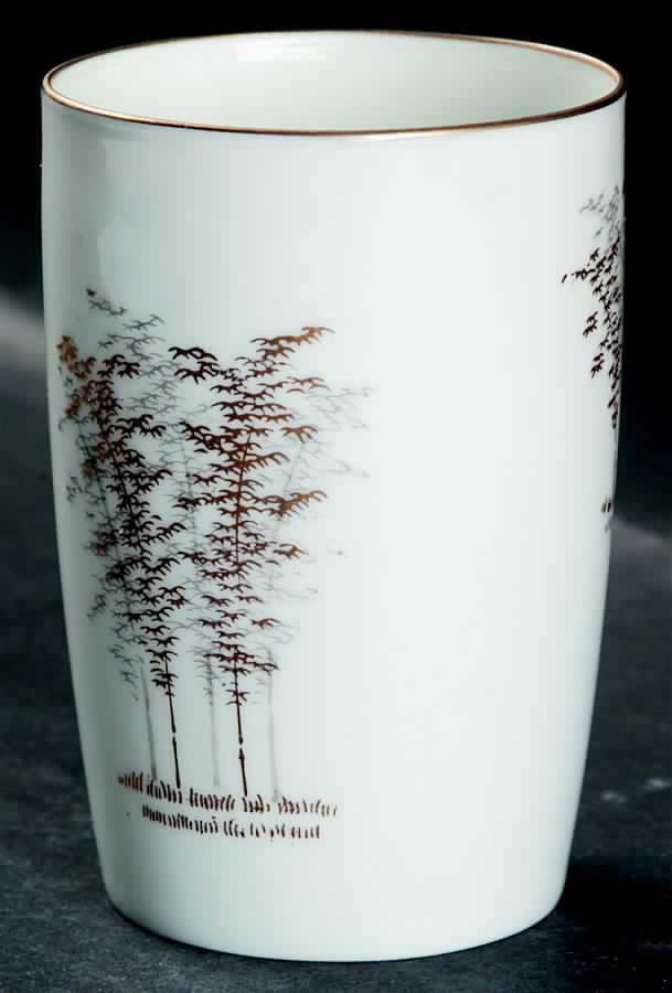 Gold Bamboo 8 Oz Tumbler by Fukagawa-1